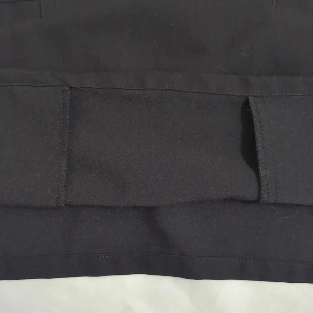 Figs Casma Three-Pocket Scrub Top, Color Black Size XL - Picture 11 of 15